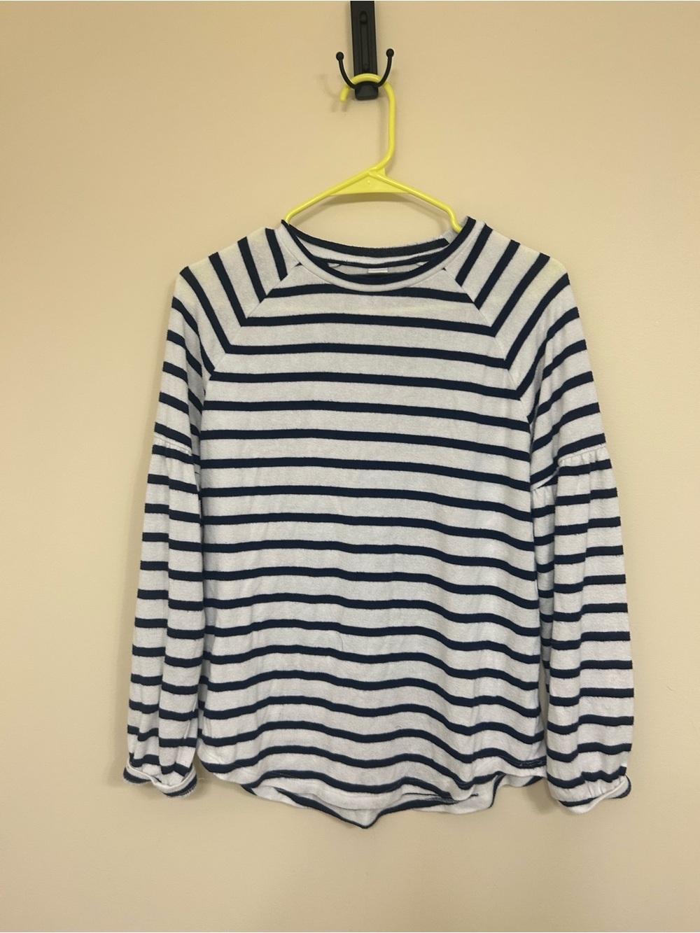 Old Navy- Navy and White striped sweater